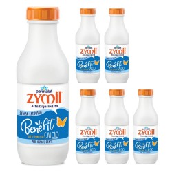 Parmalat Zymil Latte Benefit Calcio 6 bottiglie da 1 litro ciascuna