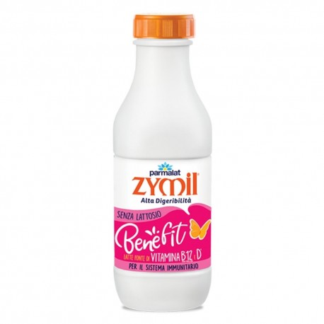 Parmalat Zymil Latte Benefit Vitamina B12 e D bottiglia da 1 litro