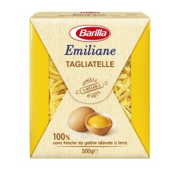 BARILLA Emiliane Tagliatelle All'uovo 500 Grammi