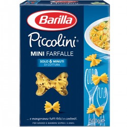 BARILLA Piccolini Mini Farfalle 500 Grammi