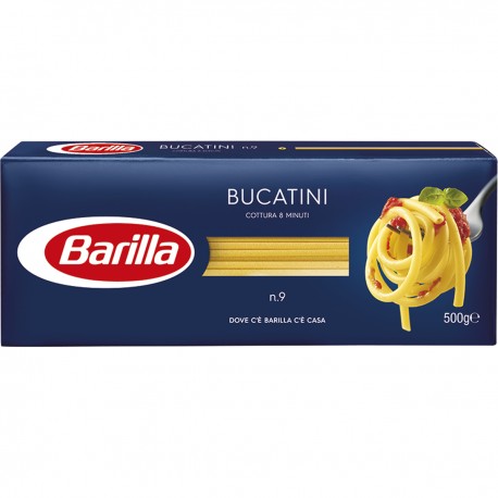 BARILLA I Classici Bucatini N.9 500 Grammi Cottura 8 Minuti