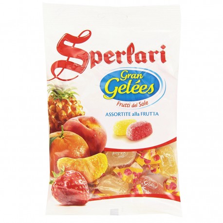 SPERLARI GRAN jellies Candy Fruit Of The Sun At Taste Assorted Fruit Pack of 175 Grams