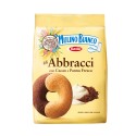 Multipack of 6 Biscuits Mulino Bianco Hugs with Cocoa and Fresh Cream 350 Grams