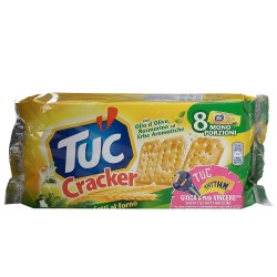 Tuc Crackers Taste Olive Oil and Rosemary Herbs Multipack From 250 Grams Salty Snacks