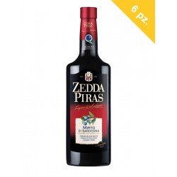 Zedda Piras Mirto Rosso di Sardegna confezione da 6 bottiglie da cl.70
