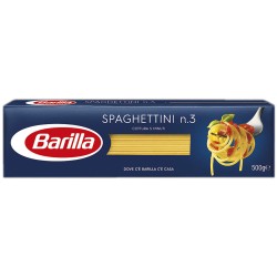 Barilla Spaghettini N 3 Grammi 500 Pasta Italiana Di Semola