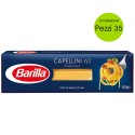 Multipack 35 Pezzi Barilla Capellini n 1 Pasta Italiana 500 Grammi Cadauno