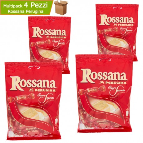 Multipack 4 Pezzi Perugina Caramelle Rossana Grammi 175 Cad