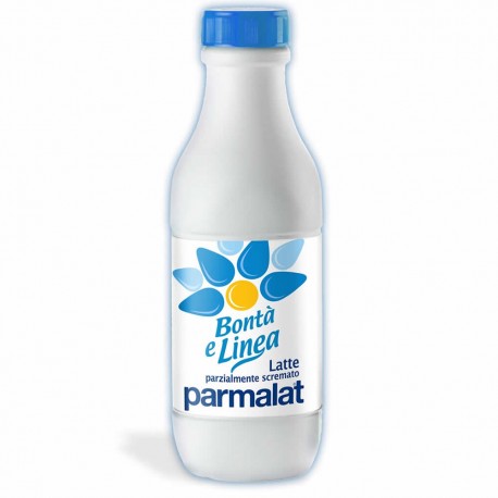 Parmalat Latte UHT Bonta' Parzialmente Scremato Multipack 6 Bottiglie Lt 0,50