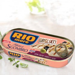 Rio Mare Filetti di Sgombro Grigliati con Olive Grammi 120