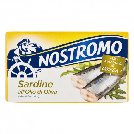 Nostromo Sardine in Olio d'Oliva Grammi 120