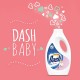 Dash Baby Detersivo Lavatrice per Bambini, Ottimo per Capi Delicati, Maxi Formato 72 Lavaggi
