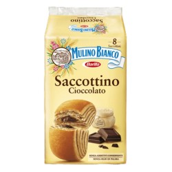 Mulino Bianco Saccottino Al Cioccolato In Confezione Da 8 Saccottini - 336 Grammi Totali