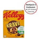 Kellogg'S Krave Choco Nut Multipack Da 6 Confezioni Da 375 Grammi Ciascuna