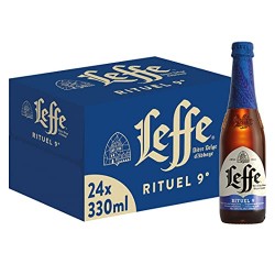 Leffe Rituel 9°, Birra Bottiglia - Pacco da 24x33cl