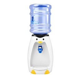 GJCrafts Distributore di acqua con serbatoio di 2,5L, Mini Pinguino Carino Dispenser per Bambini in Dormitorio Studenti a Casa 8