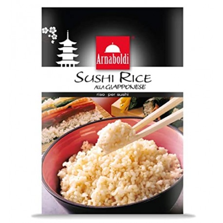 Arnaboldi Sushi Rice Riso per Sushi alla Giapponese 1 Confezione da 500 grammi