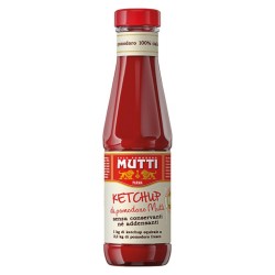 Mutti Ketchup di Pomodoro Italiano in Bottiglia di Vetro da 340 grammi