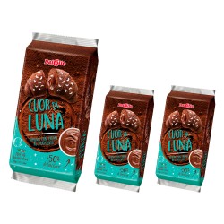 Dal Colle Cuor di Luna Croissant al Cacao 3 Confezioni da 250 grammi