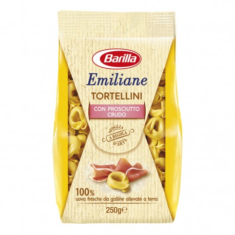 BARILLA Emiliane Tortellini Con Prosciutto Crudo 250 Grammi