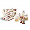 La Molisana, Gift Box con 4 Confezioni di Pasta da Solo Grano Italiano in Carta Riciclabile e 2 Sughi Pronti, Sugo Bolognese Veg