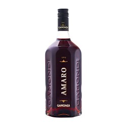 Gamondi Amaro Liquore | Originale gusto dolce-amaro di straordinario equilibrio | 100cl (1 litri)