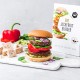nu3 Jackfruit burger bio 2x 90 g - Hamburger saporito e speziato a base di giaca - Pronto in 5 minuti - Vegano e senza lattosio 