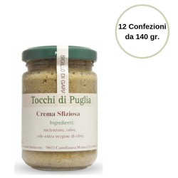 Tocchi di Puglia Crema Sfiziosa in Vasetto Multipack 12 Confezioni da 140 grammi
