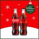 Coca-Cola Christmas Premium Box – Box Limited Edition con 2 Bottiglie di Vetro da 350ml Coca-Cola Original Taste e Coca-Cola Z