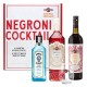 Martini Negroni Cocktail Kit Confezione Regalo 4 pezzi