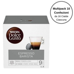 Nescafe' Dolce Gusto Espresso Barista Caffe' In Capsule Multipack Da 10 Confezioni Da 16 Capsule Ciascuna