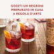Kit Cocktail MARTINI Negroni, una Confezione Regalo con un Tumbler di Vetro MARTINI