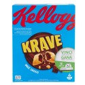 Kellogg'S Krave Milk Choco Cereali Ripieni Al Cioccolato Al Latte In Confezione Da 375 Grammi