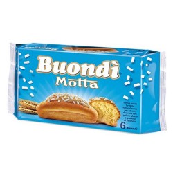 Motta Buondi' Classico In Confezione Da 6 Merendine - 198 Grammi Totali