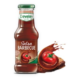Develey Salsa Barbecue In Confezione In Barattolo Di Vetro Da 250 ml