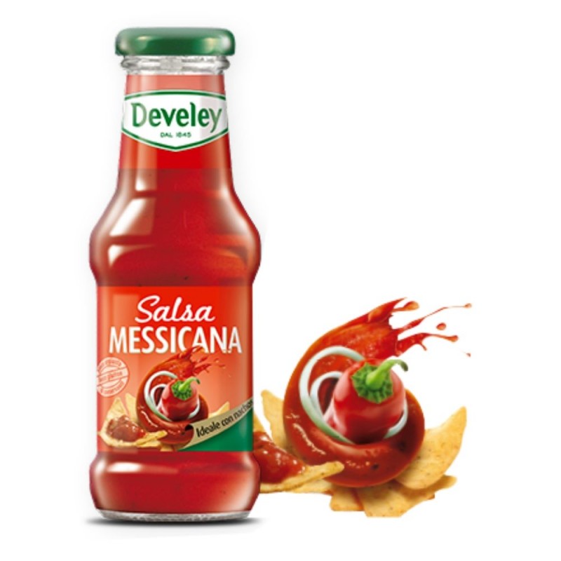 Develey Salsa Messicana - 6 salse messicane, senza glutine, salsa mess –  Raspada