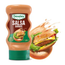 Develey Salsa Burger Condimento Confezione Squeeze Da 250 ml
