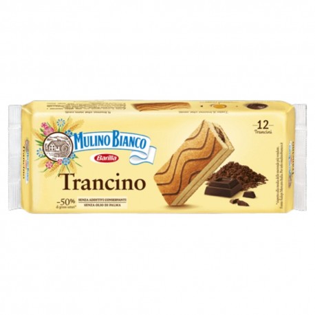 Mulino Bianco Trancino Al Cacao In Confezione Da 12 Trancini - 396 Grammi Totali