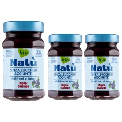 Rigoni di Asiago Natu Bio Mirtilli Neri Senza Zuccheri Aggiunti 3 da 240 grammi