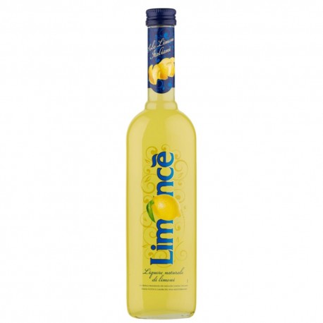 Limonce' Limoncello Liquore Naturale di Limoni 25% In Bottiglia Da 500 Millilitri