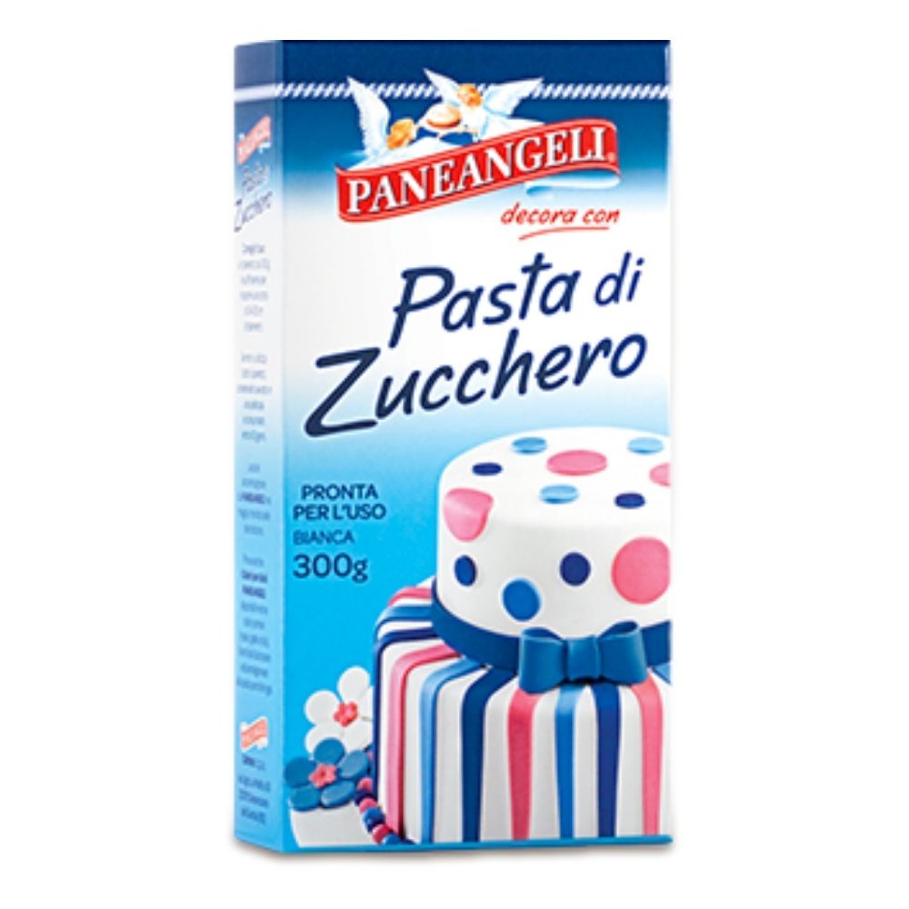 Paneangeli Pasta di Zucchero Bianca Pronta all'uso Confezione da 300 grammi  - Buonitaly