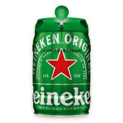 Birra Heineken Draught Keg Fusto Con Erogatore Da 5 Litri