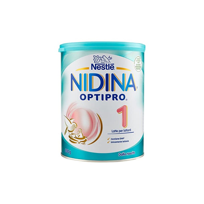 NIDINA, Optipro 1 dalla Nascita Latte per Lattanti in Polvere Latta, 800 g  - Buonitaly