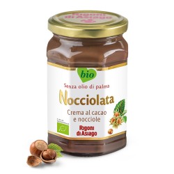Rigoni di Asiago Nocciolata Bio Crema al Cacao e Nocciole Vasetto 350 grammi
