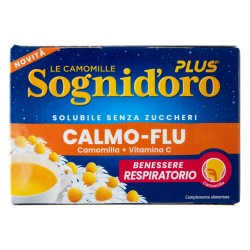 Sognid'Oro Plus Calmo Flu Camomilla e Vitamina C Benessere Respiratorio