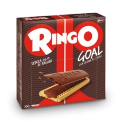 Pavesi Ringo Goal Biscotti con Crema al Cacao Confezione da 168 grammi