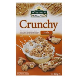 Venosta Naturelle Crunchy Nuts Con Mandorle e Nocciole Confezione 375 grammi