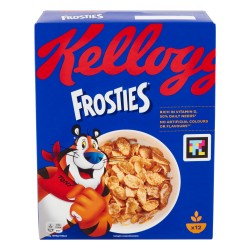 Kelloggs Frosties Cereali Glassati Confezione 375 grammi