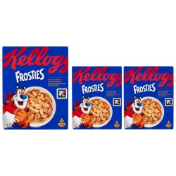 Kelloggs Frosties Cereali Glassati 3 Confezioni da 375 grammi