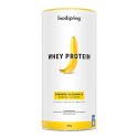 foodspring Proteine Whey, Banana, 750g, Formula in polvere con un alto contenuto proteico per muscoli più forti, a base di latt